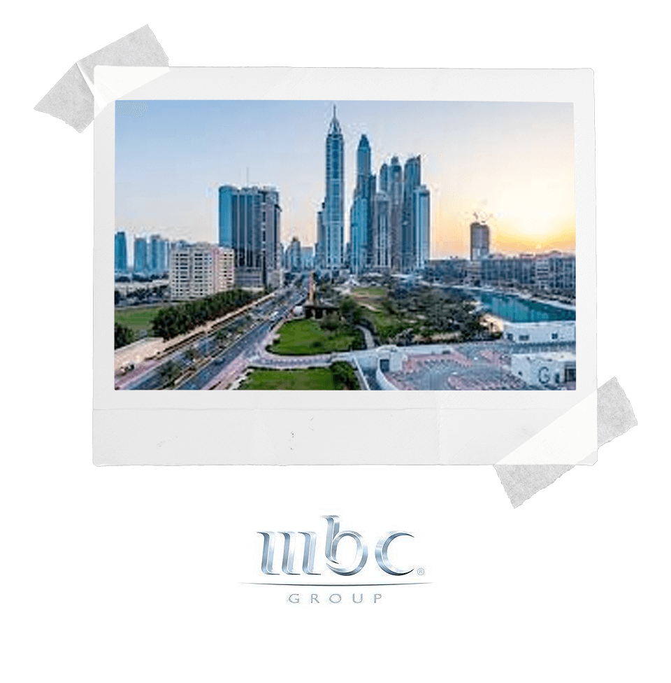 MBC in Media City. Dubai, UAE